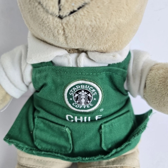Starbucks Bearista Bear Chile Plush Vintage - Picture 2 of 4